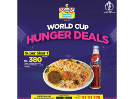 Student Biryani Super Sixer Deal 1 For Rs.380/-